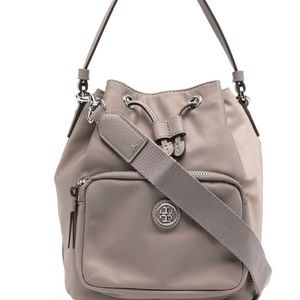 tory burch virginia tote bucket cross body bag